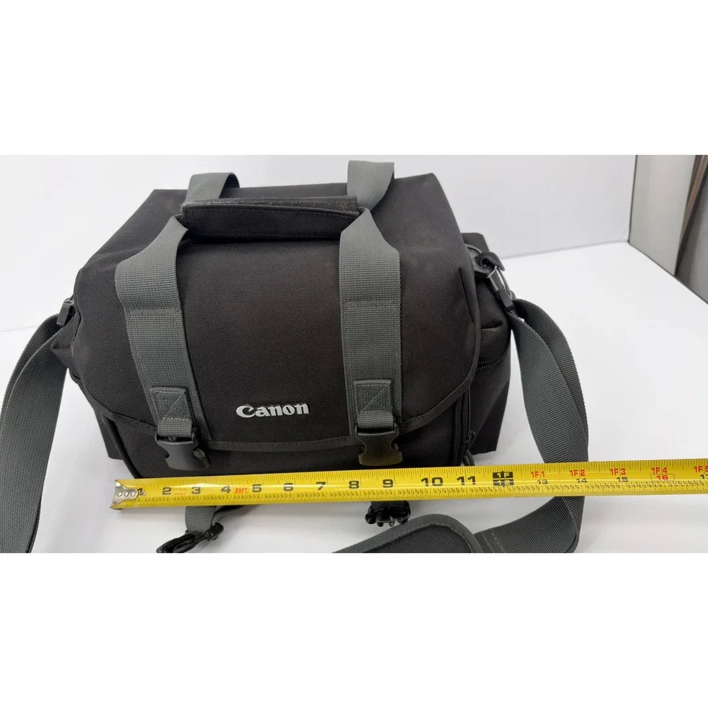 Canon 300DG Digital Gadget Camera Bag DSLR EOS Rebel Black Gray Padded Case